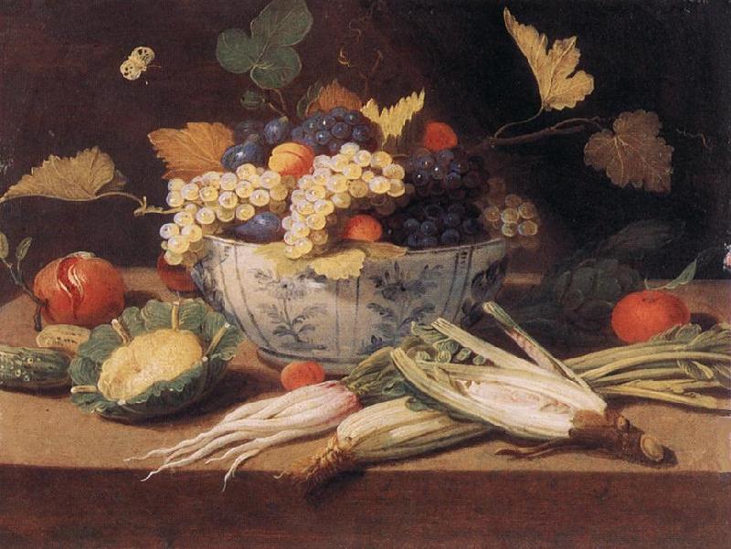 KESSEL, Jan van Still-life with Vegetables s oil painting image